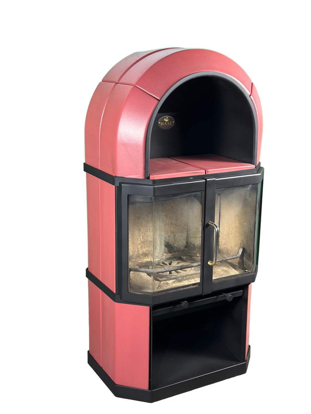 Șemineu cu design clasic și cuptor superior –  Model Hase 9KW